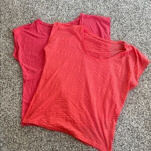 2 Pack Lascana Women's Coral Short Sleeve Tees